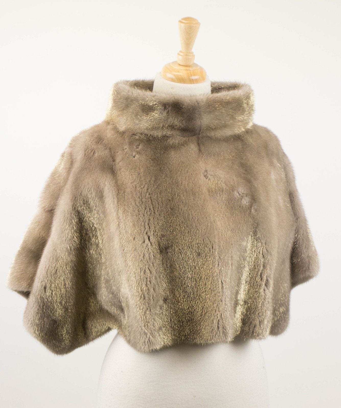 Brunello Cucinelli Woman's Gray Mink Fur Jacket Size 6/42 $19685