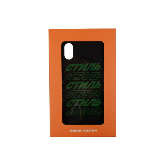 All Over 'CTNMB' iPhone X Phone Case - Black