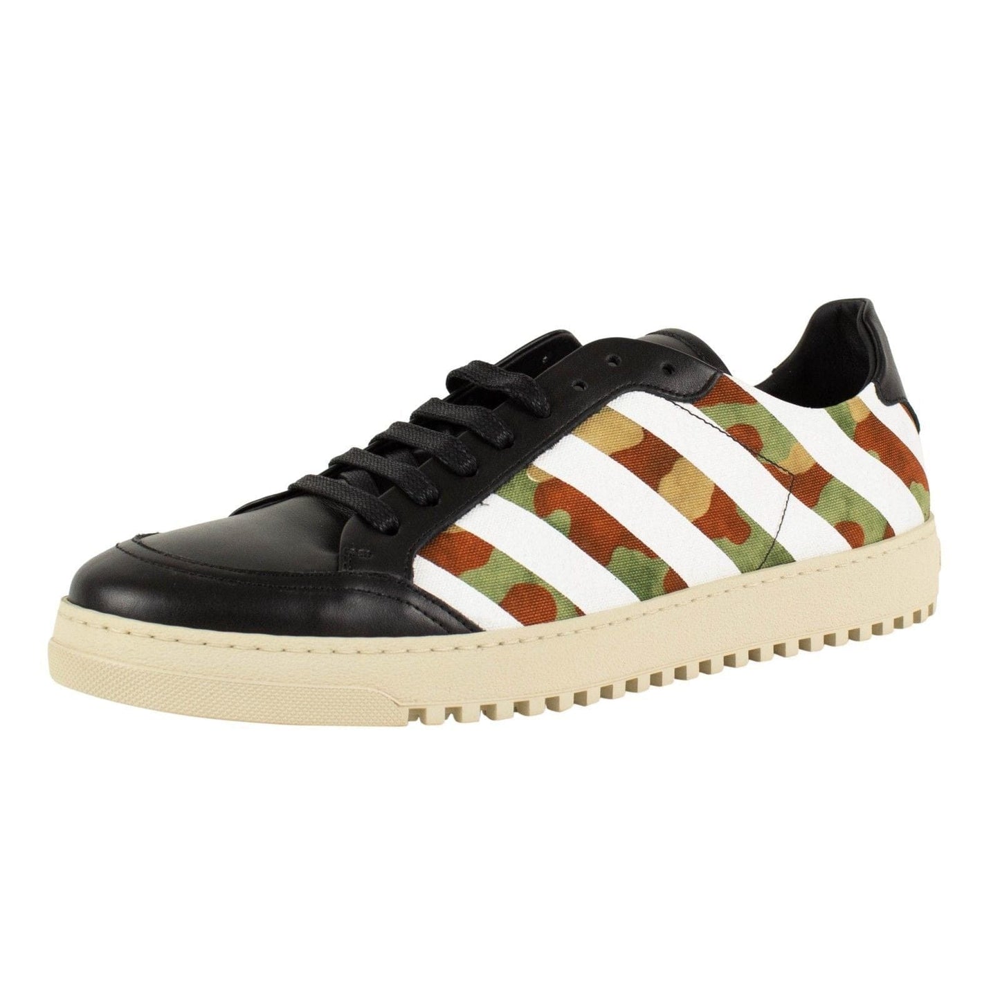 Camo Striped 'Waffle' Sneakers - Multi Camo