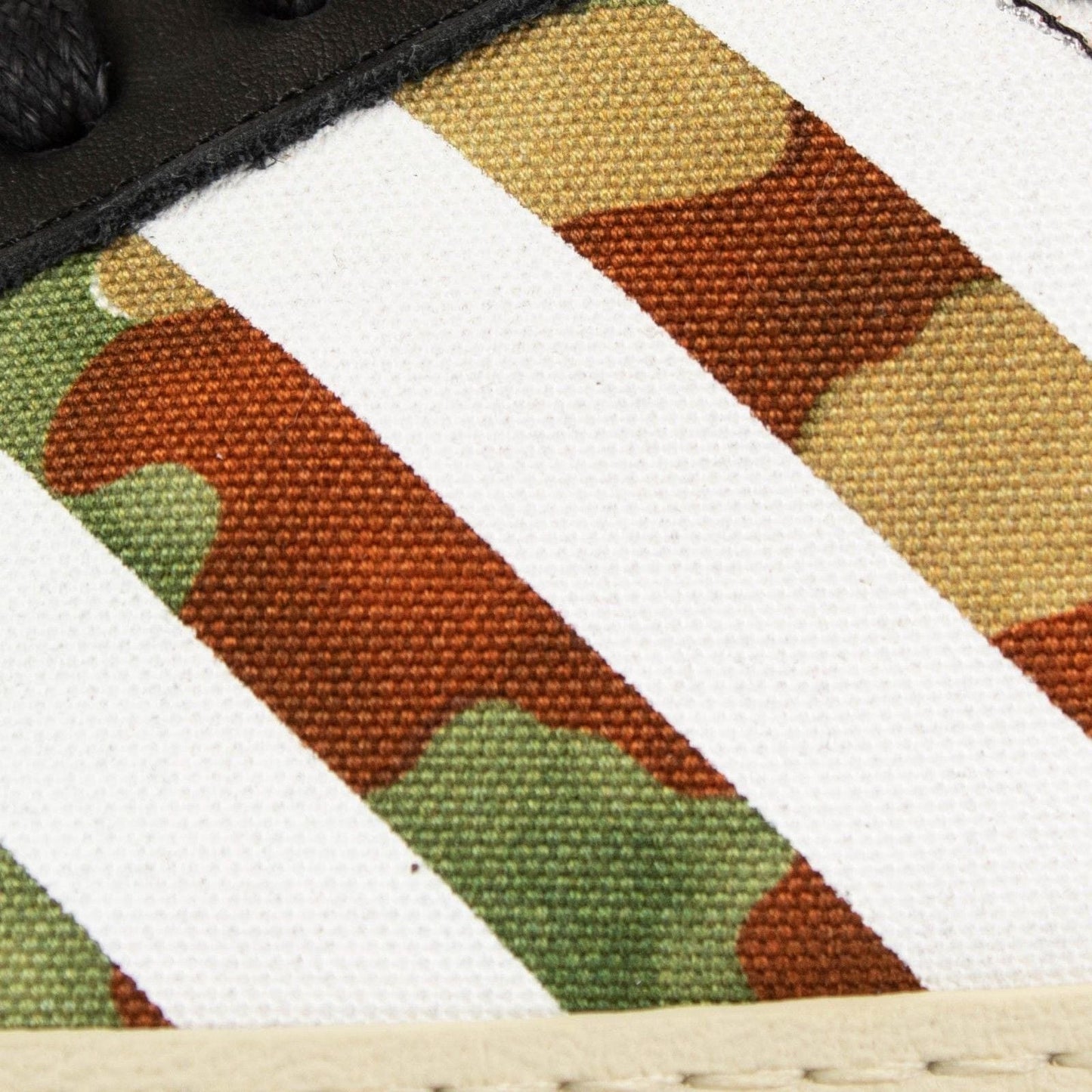 Camo Striped 'Waffle' Sneakers - Multi Camo