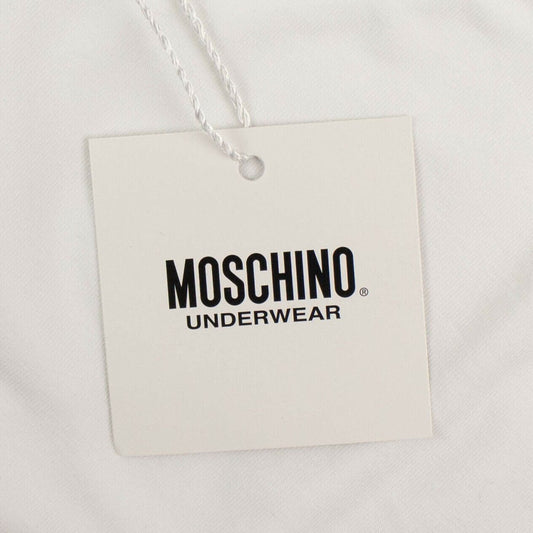 Bear Graphic Short Sleeve Crop Cotton T-Shirt - White