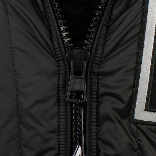 Altman Reflective Puffer Jacket - Black