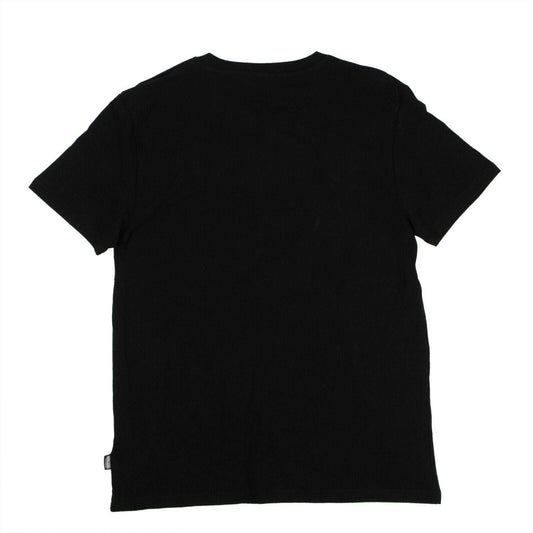 Bear Graphic Short Sleeve T-Shirt - Black