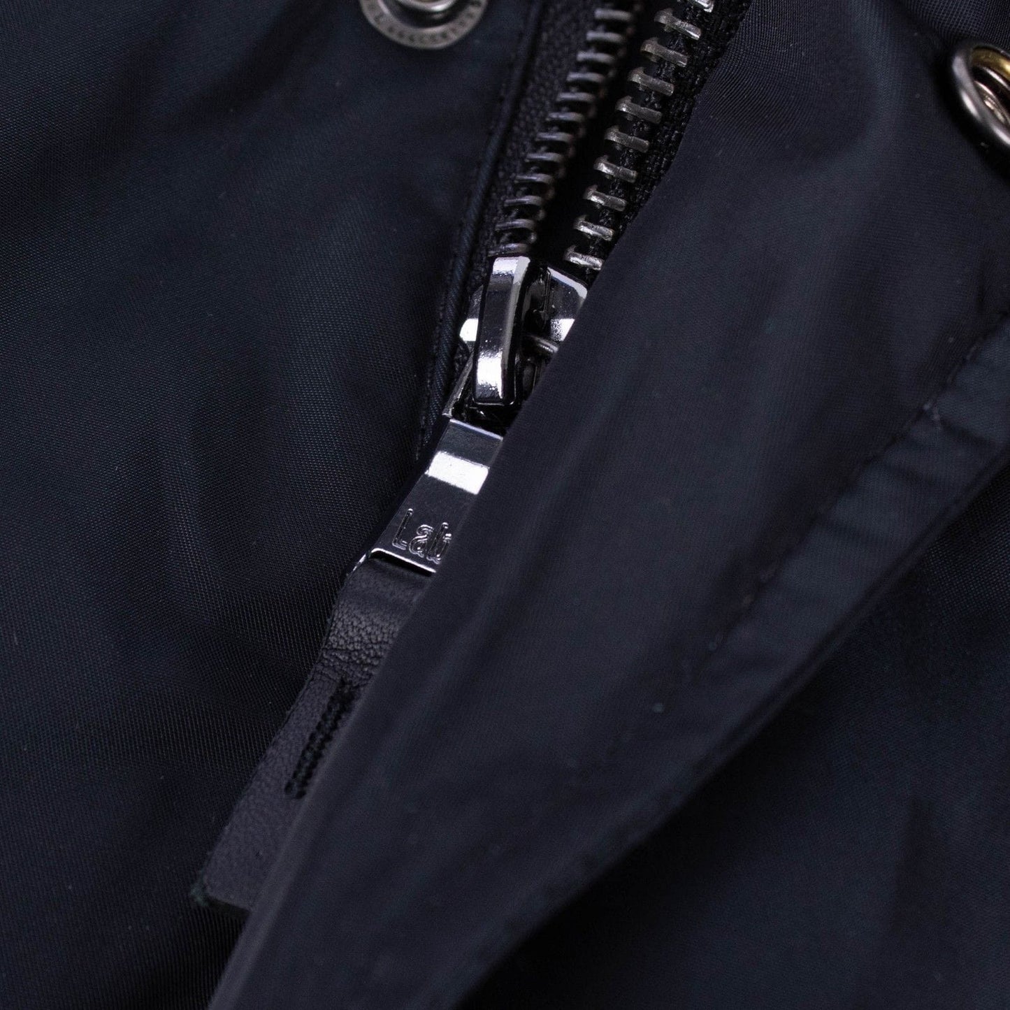Black Hooded Parka Coat