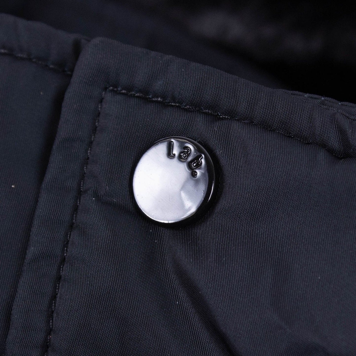 Black Hooded Parka Coat