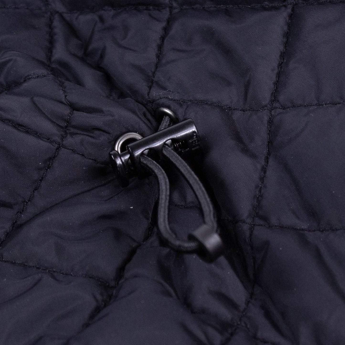 Black Hooded Parka Coat