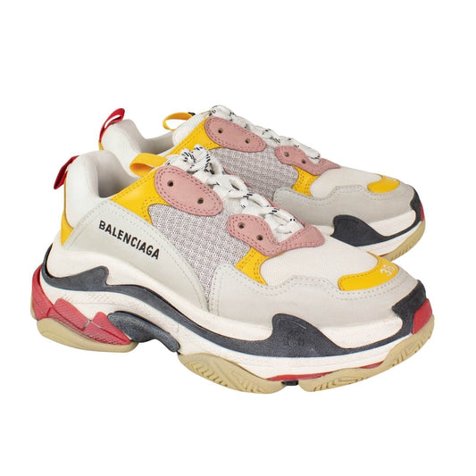 Triple S Red Yellow Sneakers