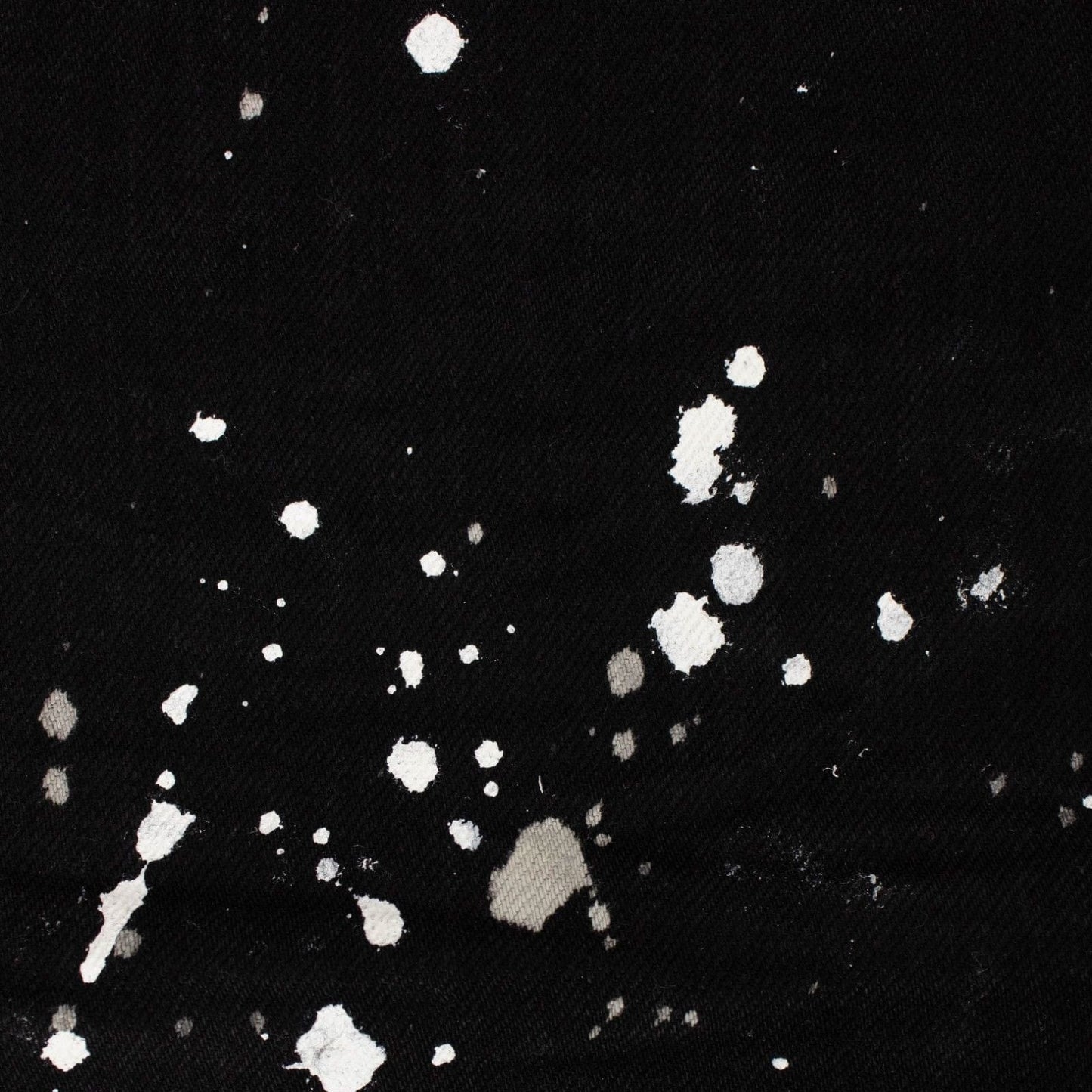 Black Selvedge Denim Painters Jeans