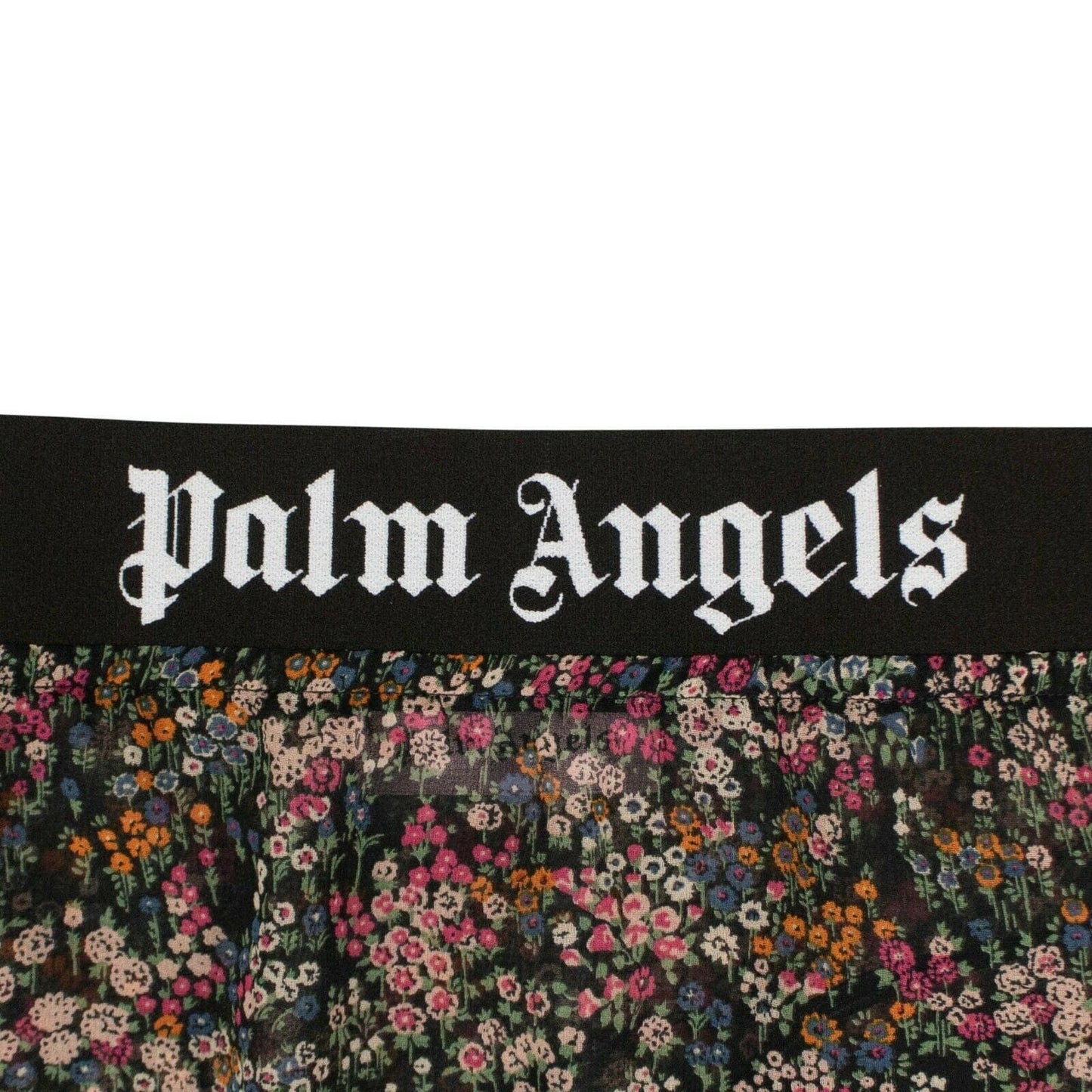 Floral Print Strapless Top Shirt - Multi