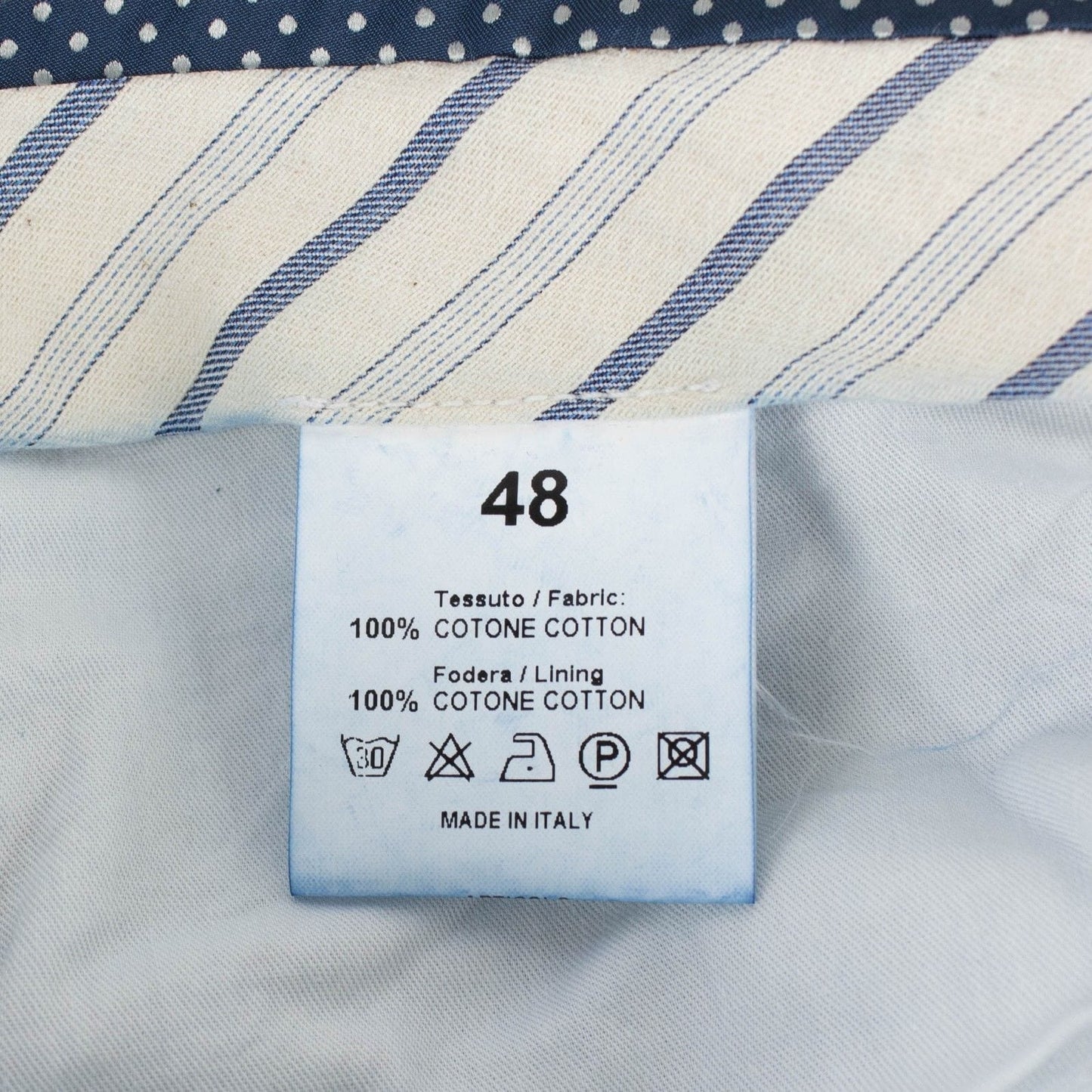 Blue Faded Denim Cotton Jeans