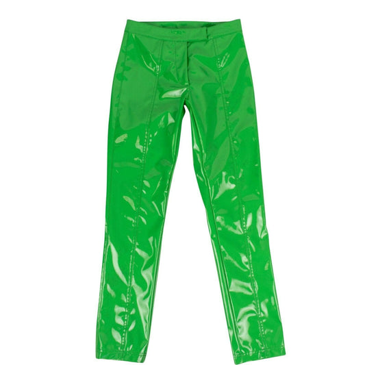 Vinyl  Leggings - Green