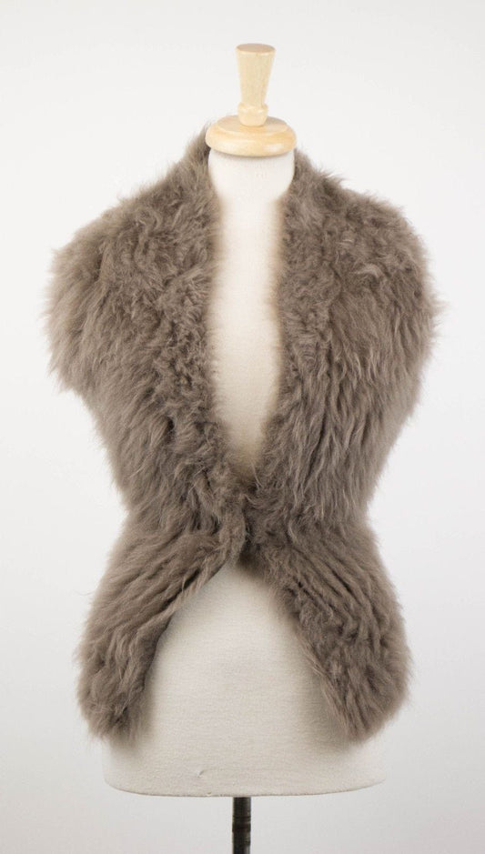Brunello Cucinelli Cashmere Fur Knit Sweater - Brown