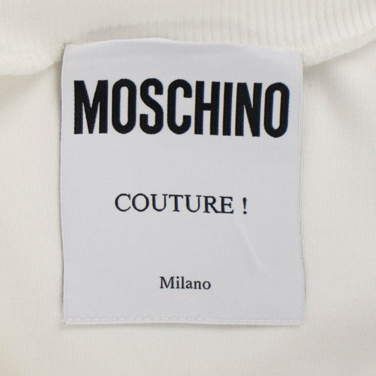 Moschino x Jeremy Scott Oversized T-Shirt Dress - White