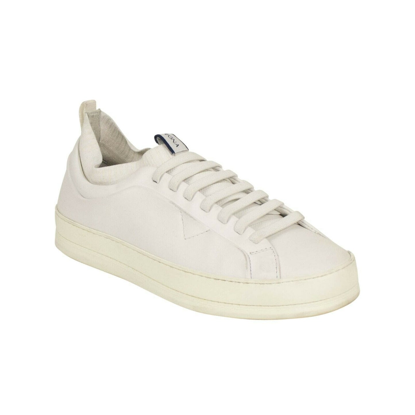 Z ZEGNA Leather 'Iacopo' Sneaker - White