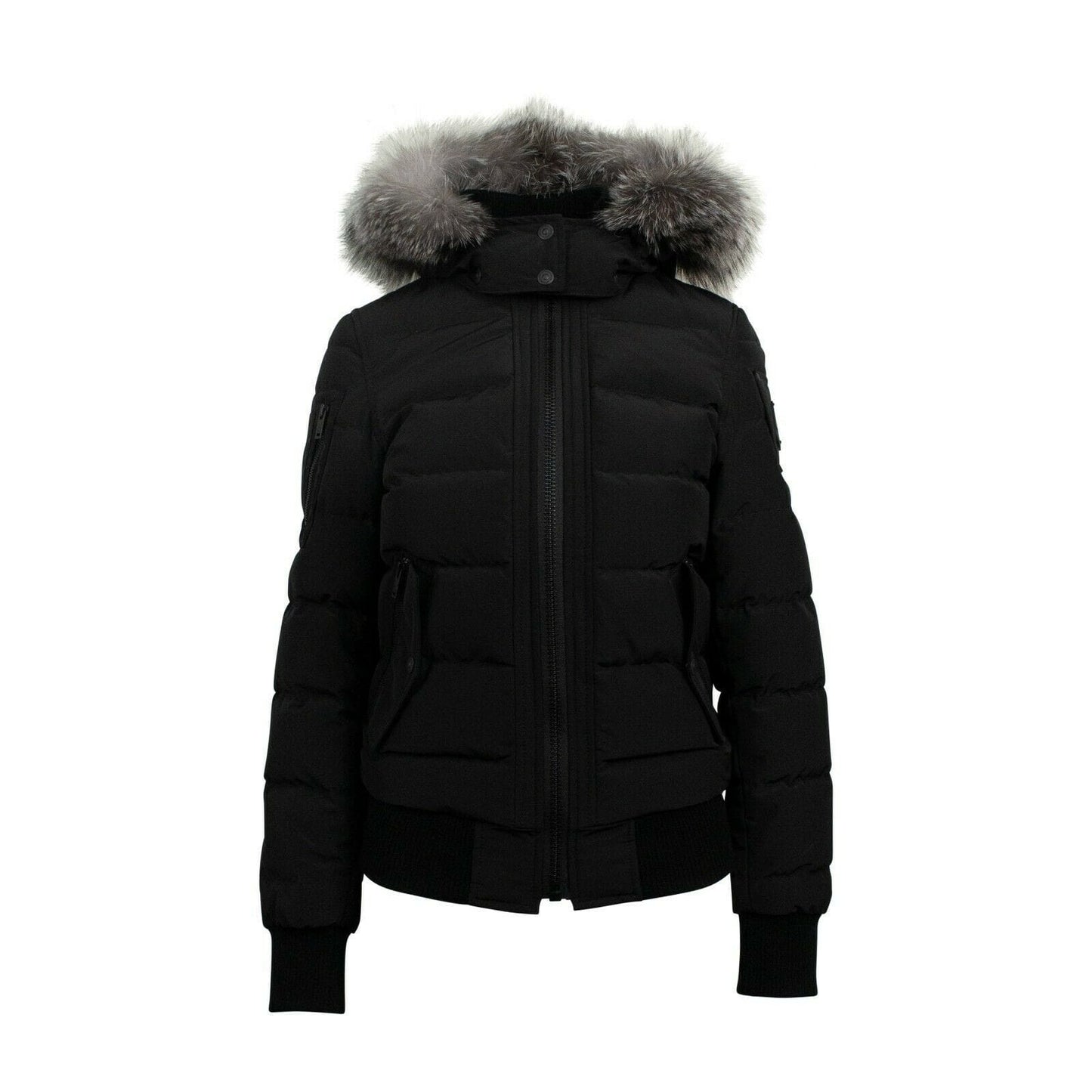 Women's 'Lakeview' Down Bomber Jacket - Black