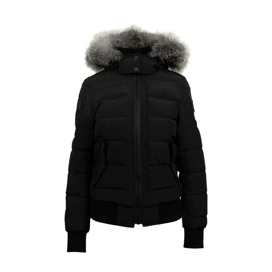 Women's 'Lakeview' Down Bomber Jacket - Black