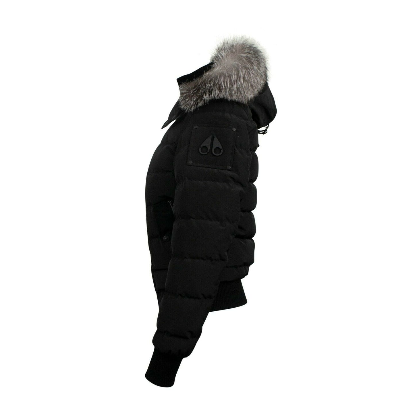 Women's 'Lakeview' Down Bomber Jacket - Black