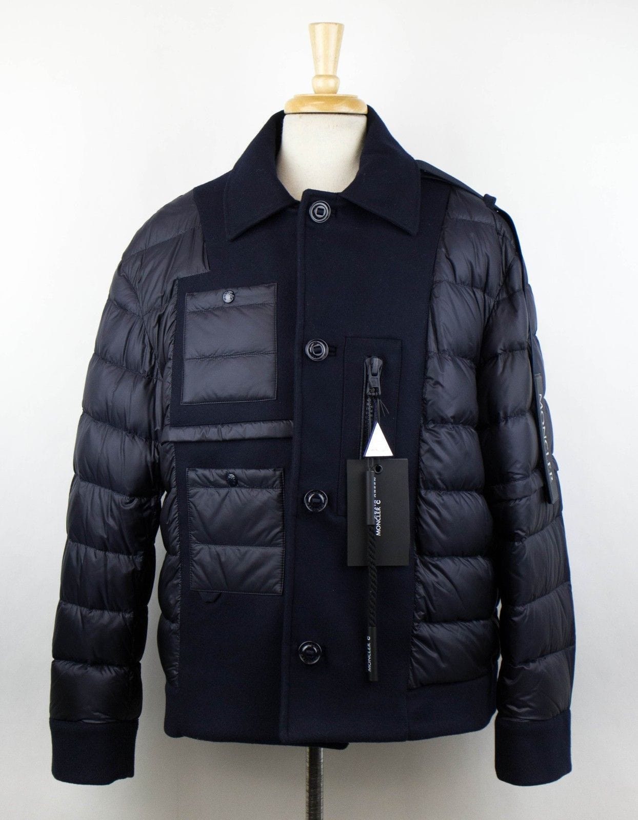 Tyrion Down Filled Puffer Jacket - Blue
