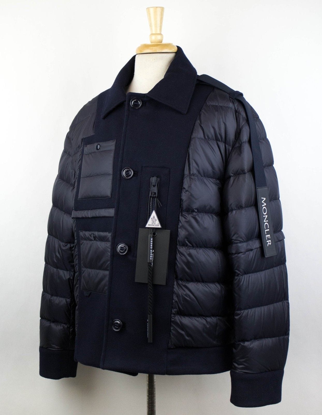 Tyrion Down Filled Puffer Jacket - Blue