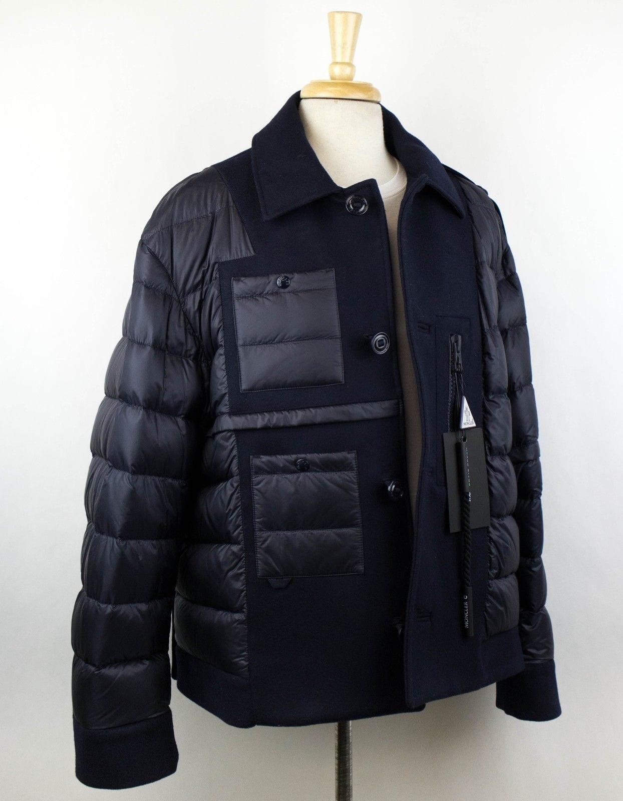 Tyrion Down Filled Puffer Jacket - Blue