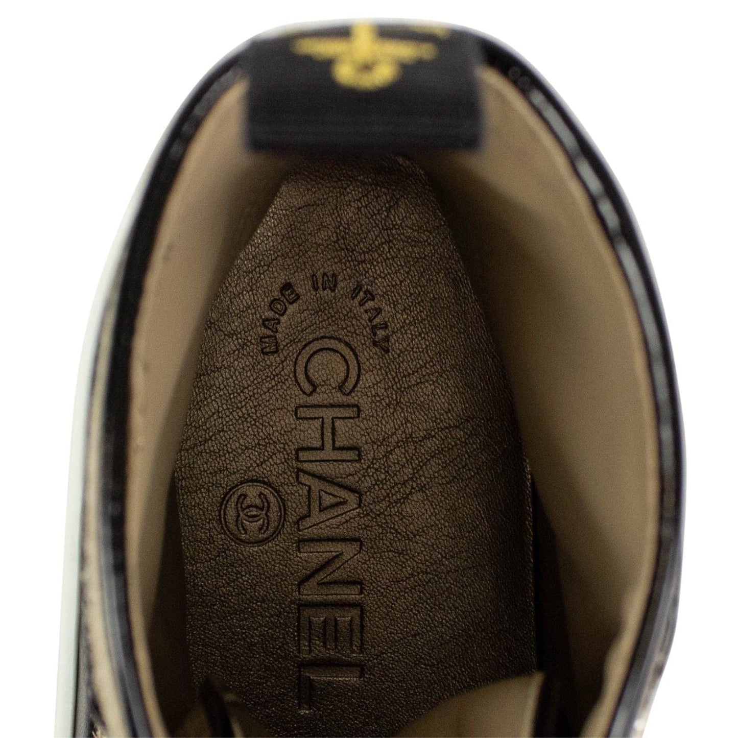 Burlap And Leather Lace Up Sneakers - Beige