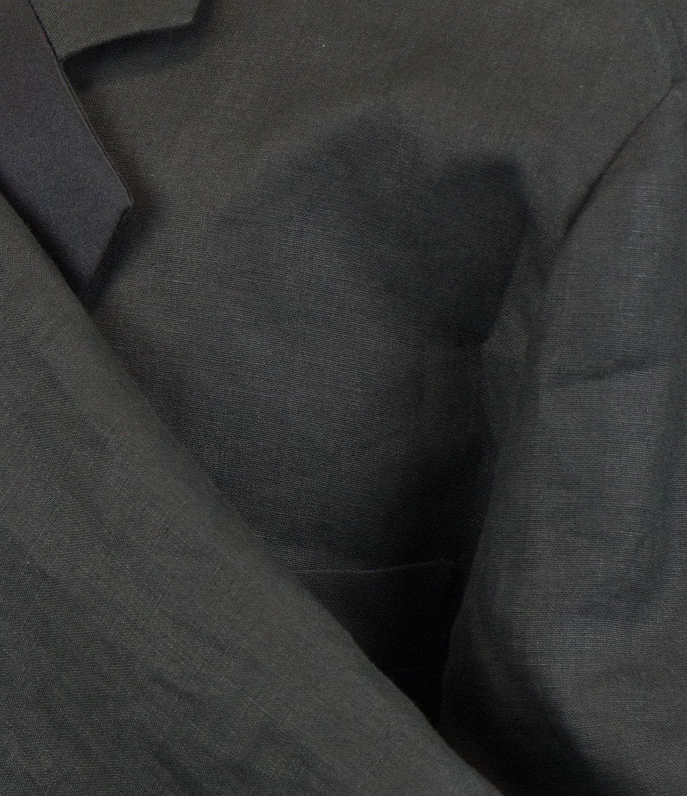 Wool DB Tuxedo Suit - Black