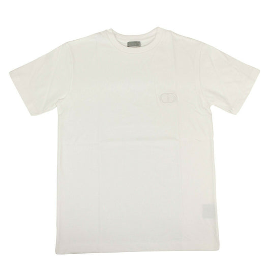 Thick Cotton 'CD Icon' T-Shirt - White