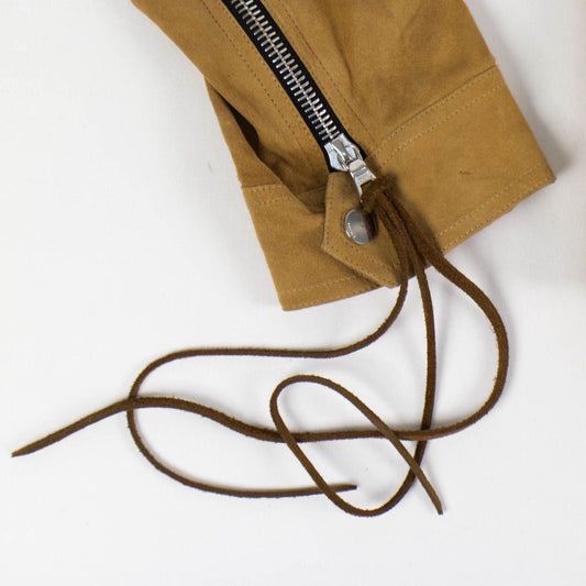 Brown Suede Trucker Jacket
