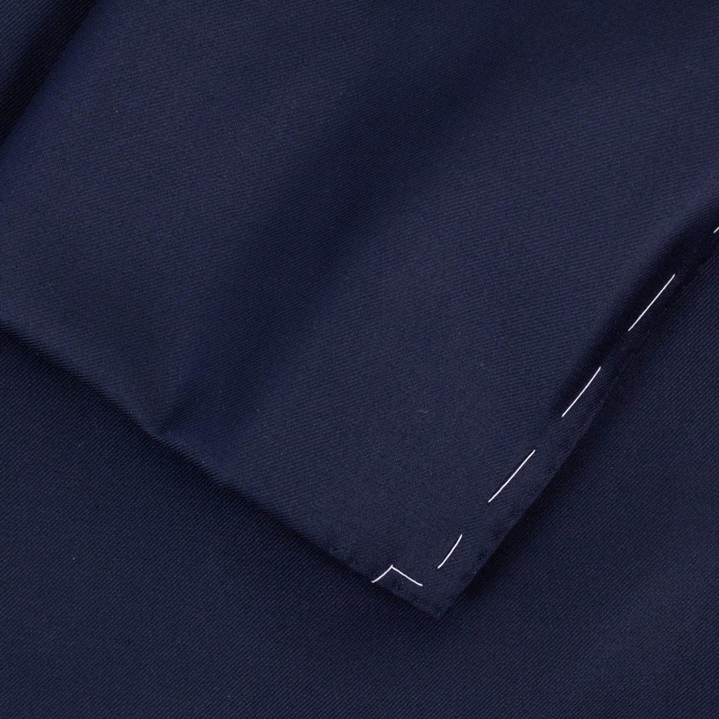 Wool Tuxedo Suit - Navy Blue