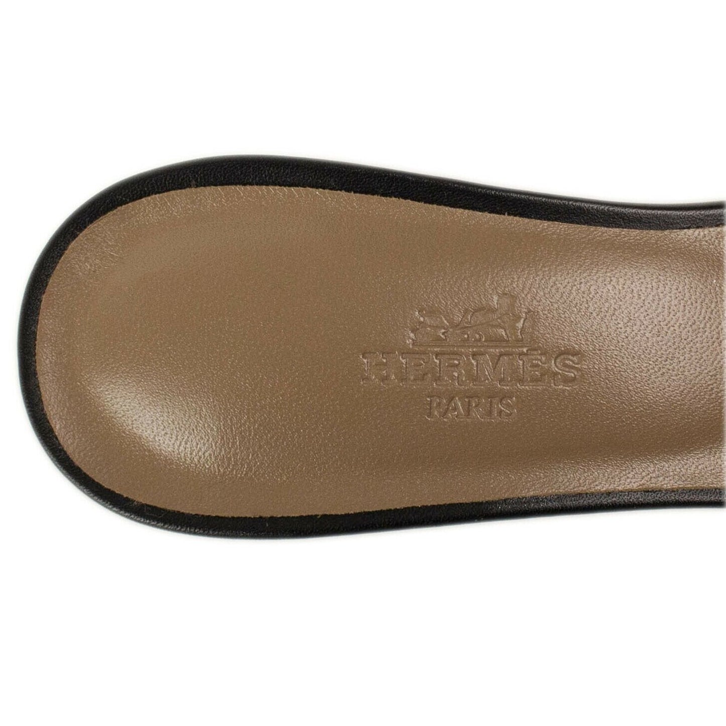 Calfskin Leather "Oasis" Sandal - Black