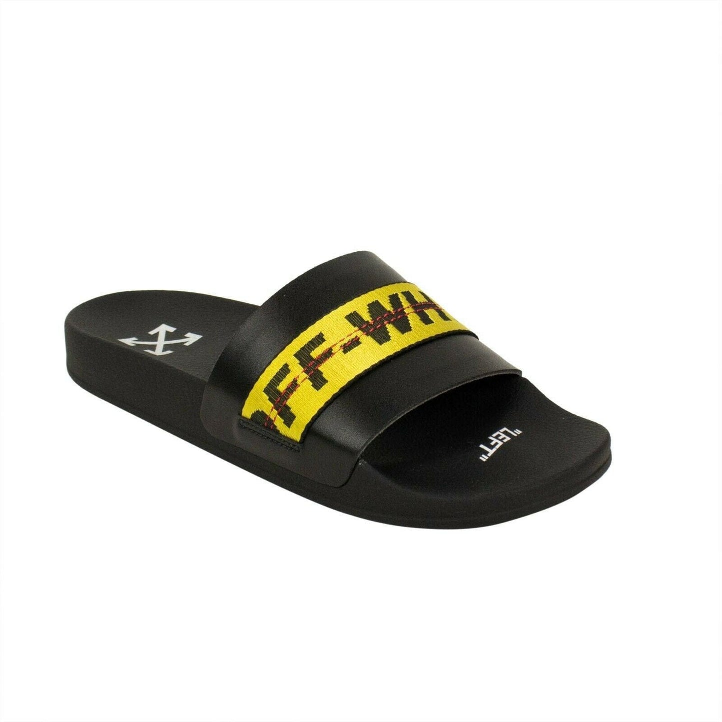 Industrial Strap Slides - Black And Yellow