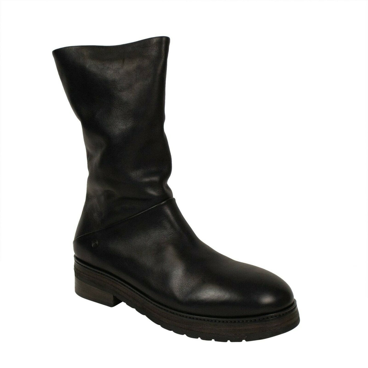 Zucchino Leather Boots - Black