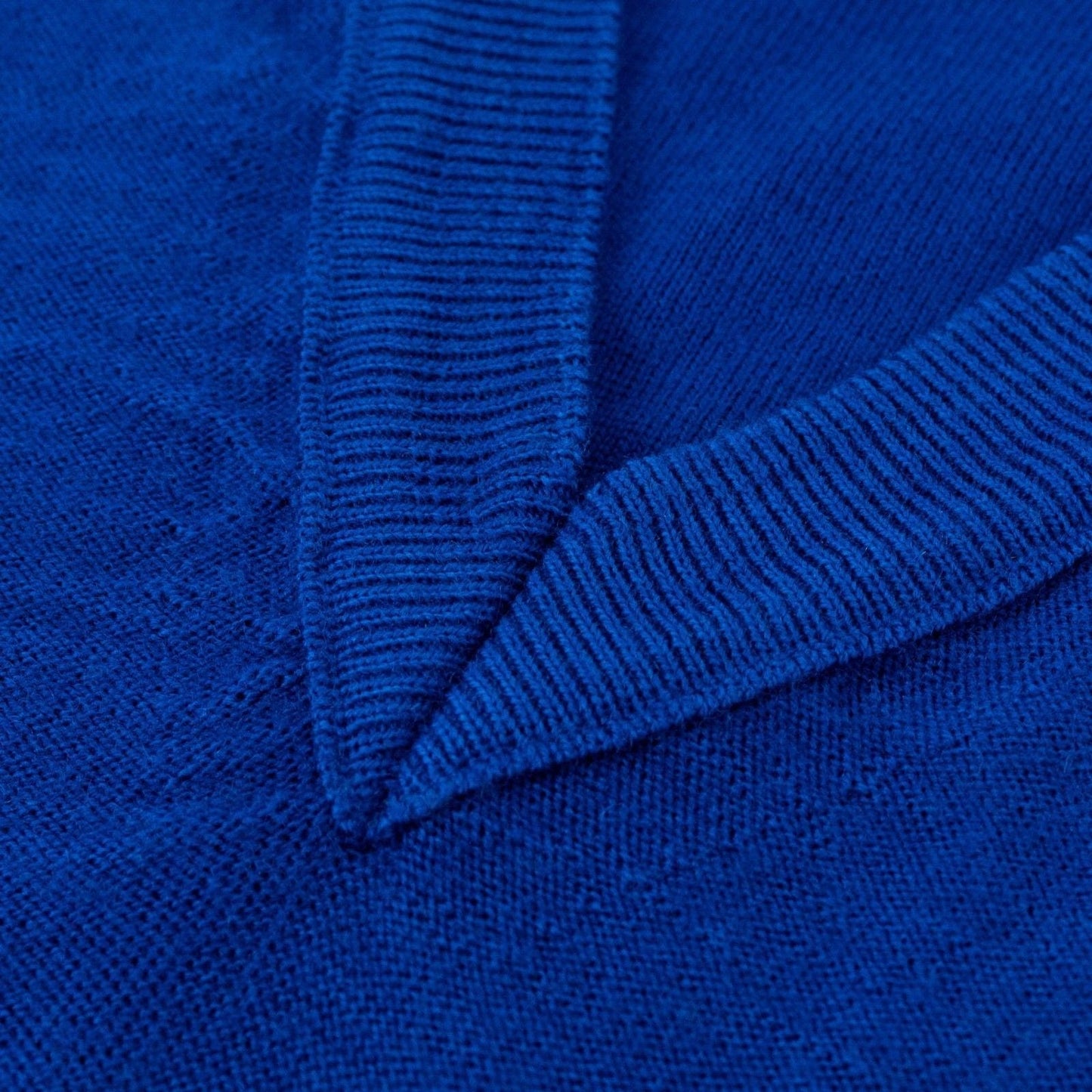 Bright Blue V-Neck Sweater