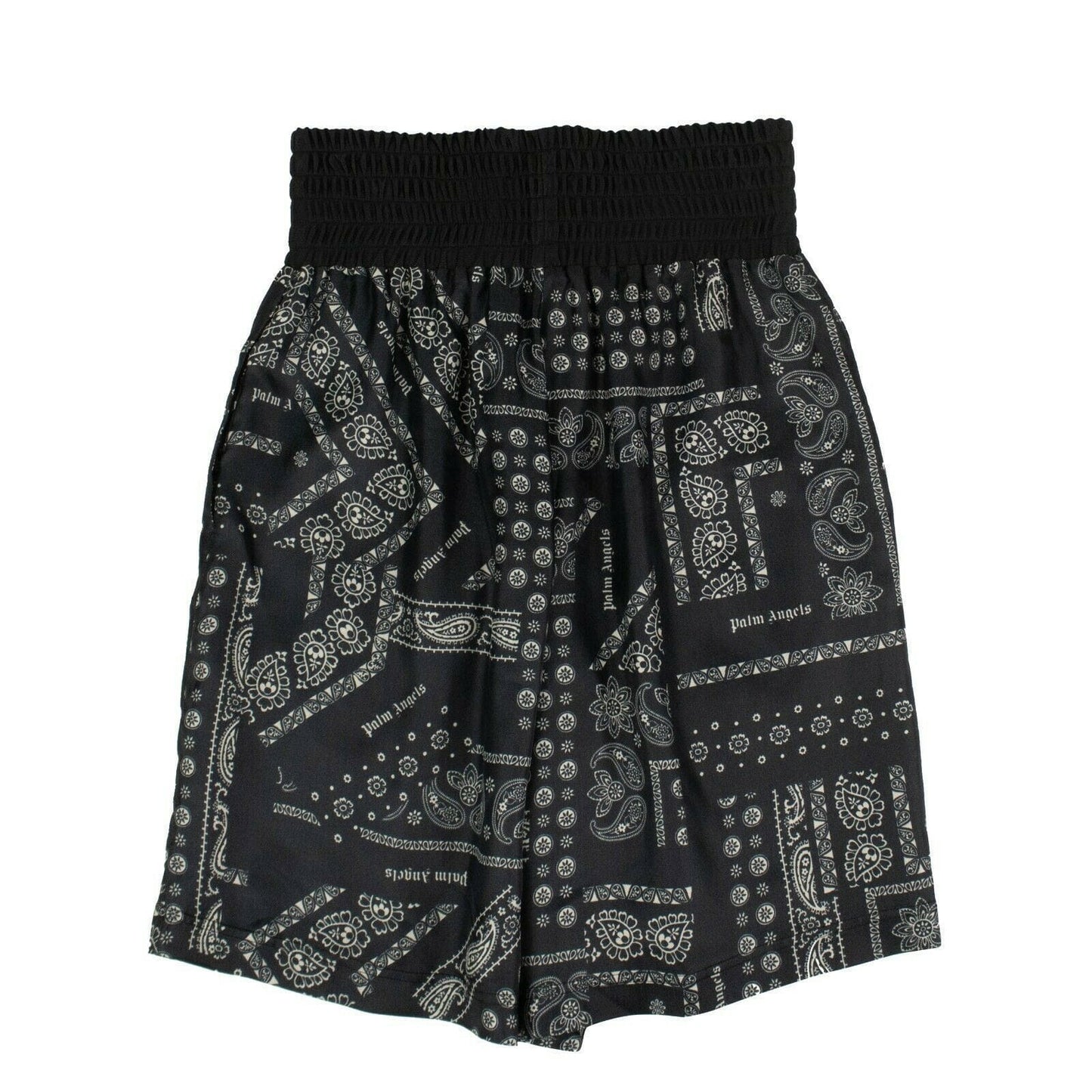 Boxer Bandana Shorts Pants - Black