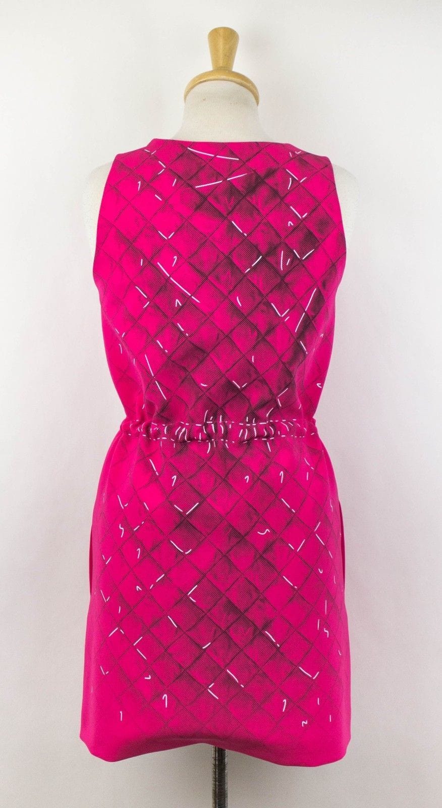 Moschino x Jeremy Scott Sleeveless Drawstring Dress - Pink