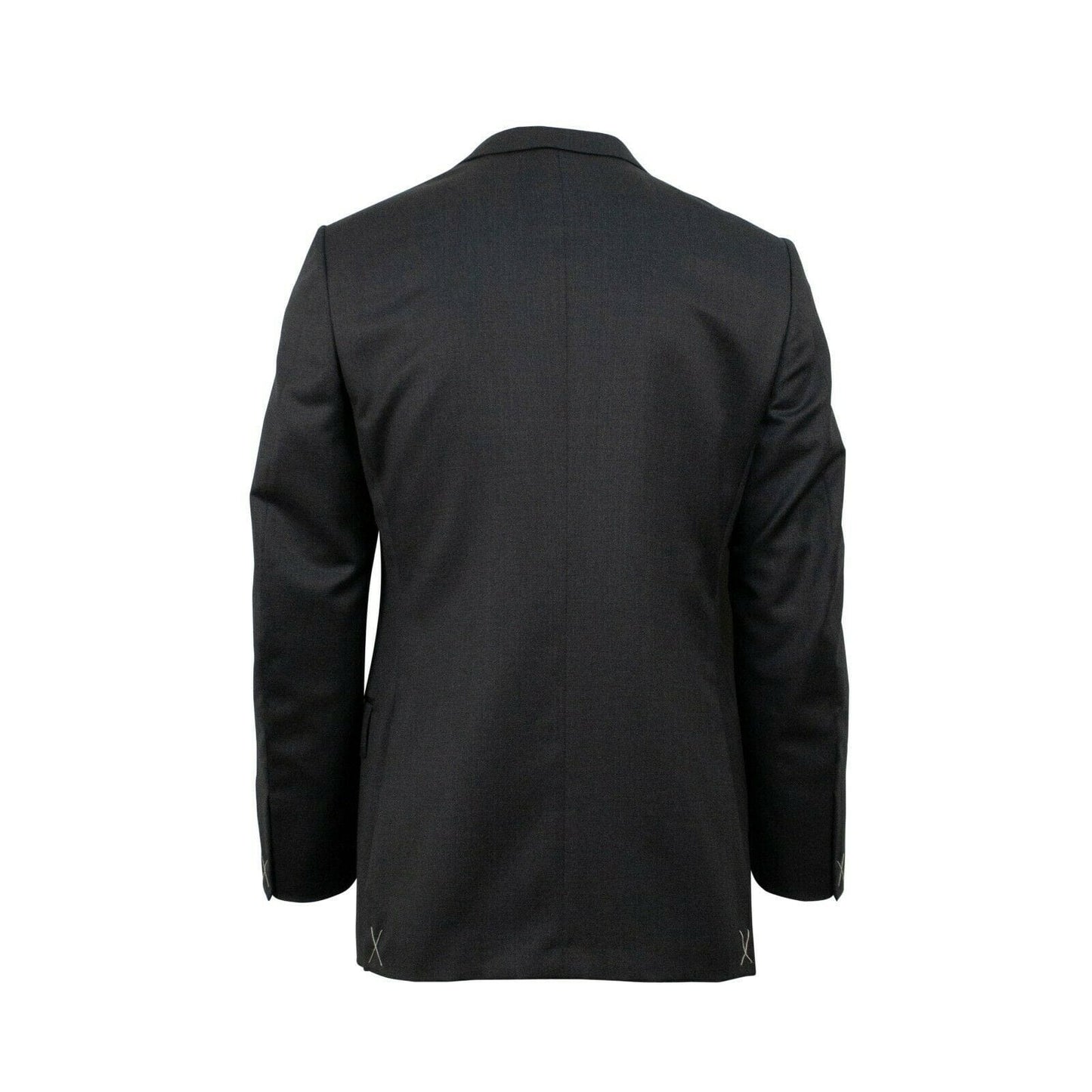 Wool Two Button Suit - Gray