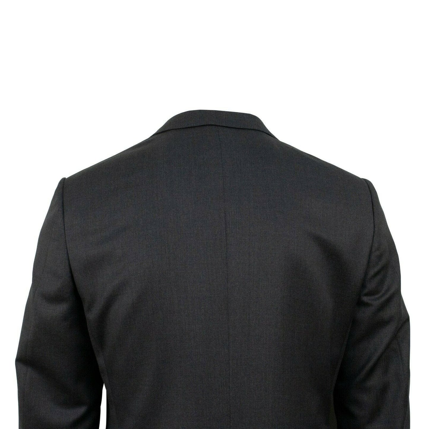 Wool Two Button Suit - Gray