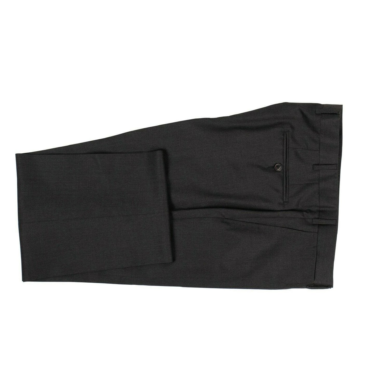 Wool Two Button Suit - Gray