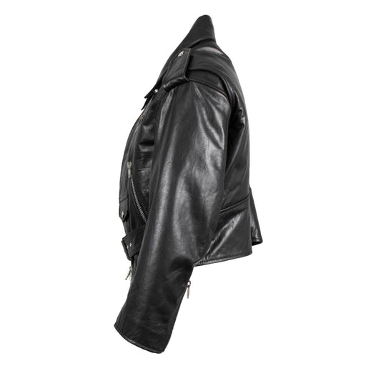 Black Leather Motorcycle Jacket