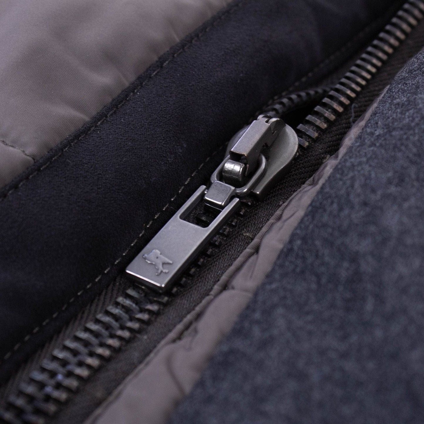 Brown Quilted Parka Coat
