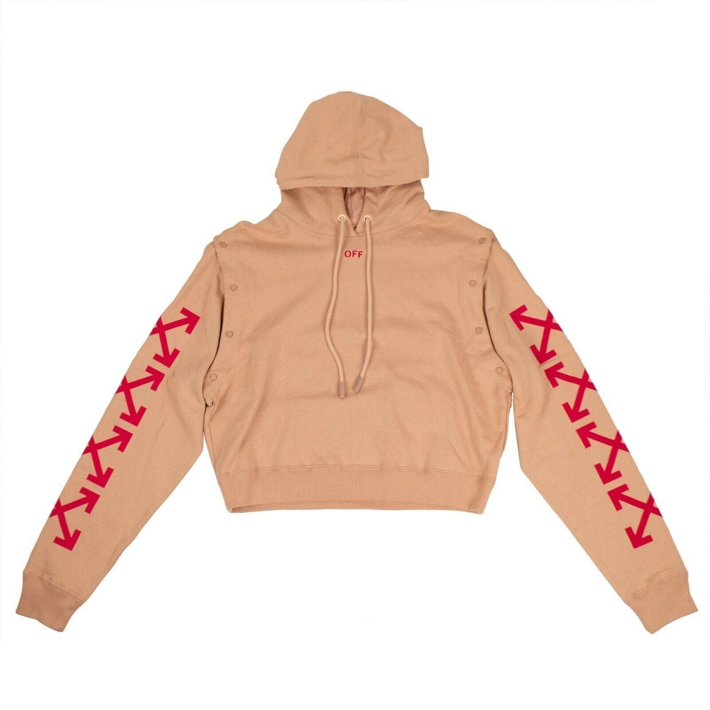Arrows Logo Pullover Hoodie Sweatshirt - Fuchsia