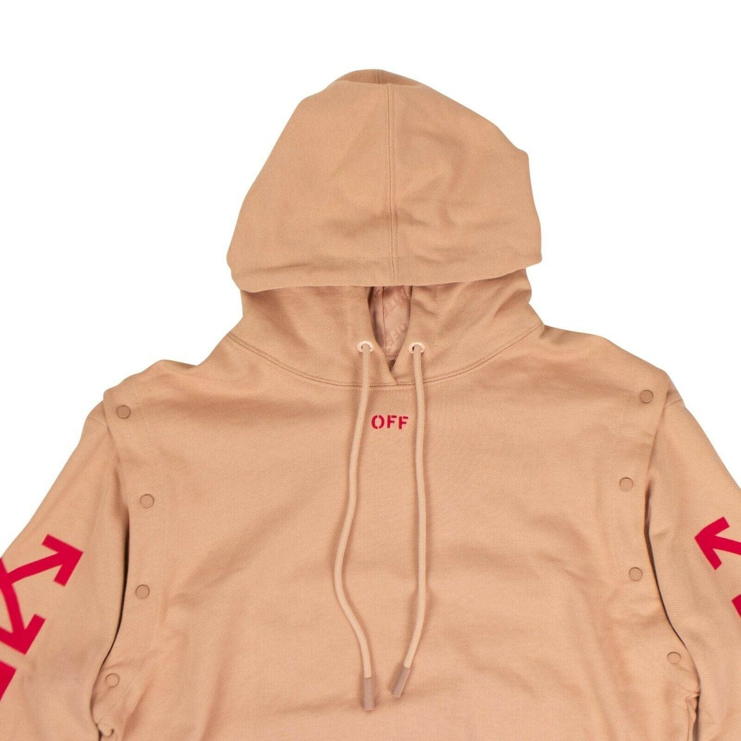 Arrows Logo Pullover Hoodie Sweatshirt - Fuchsia