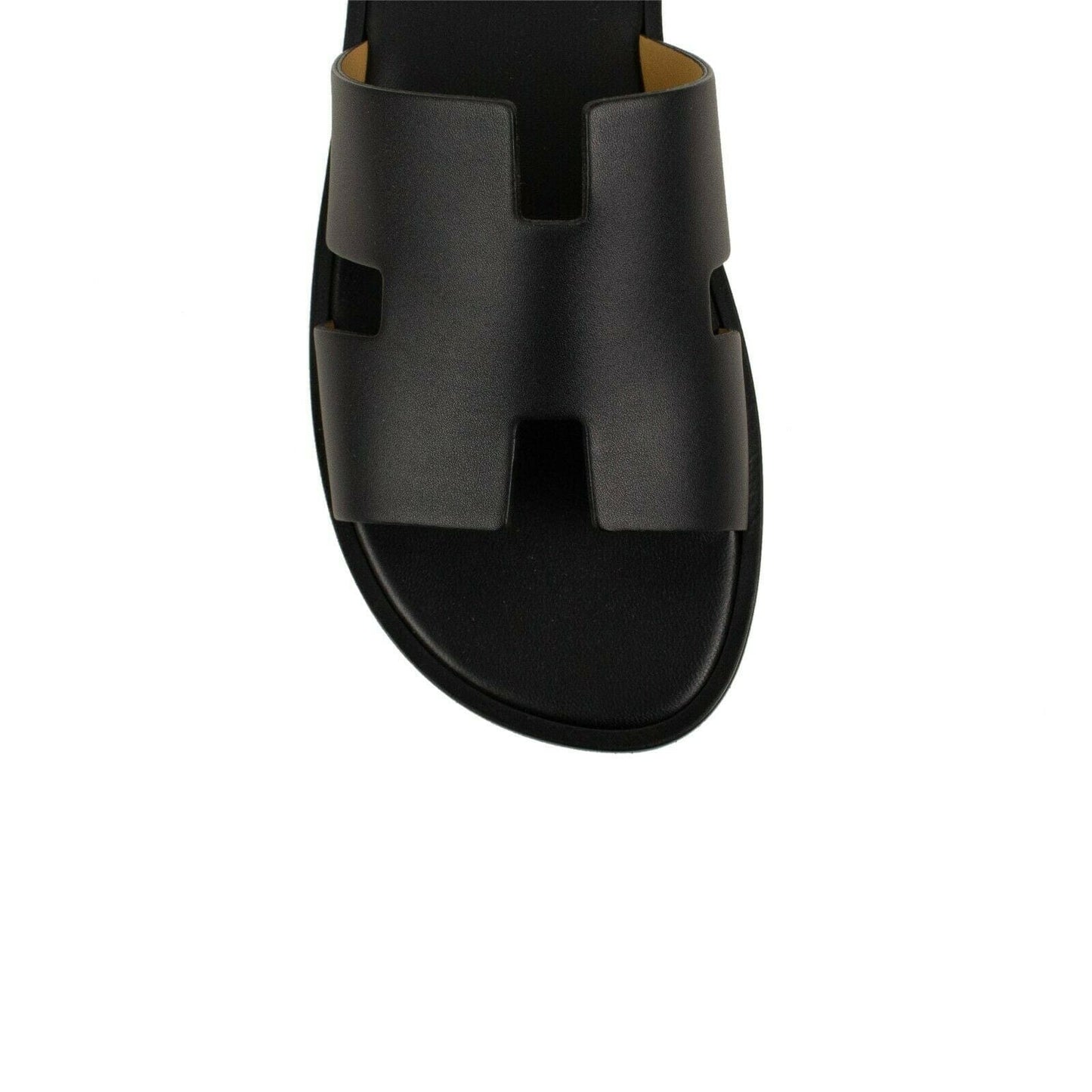 Calfskin Leather "Izmir" Sandal - Black