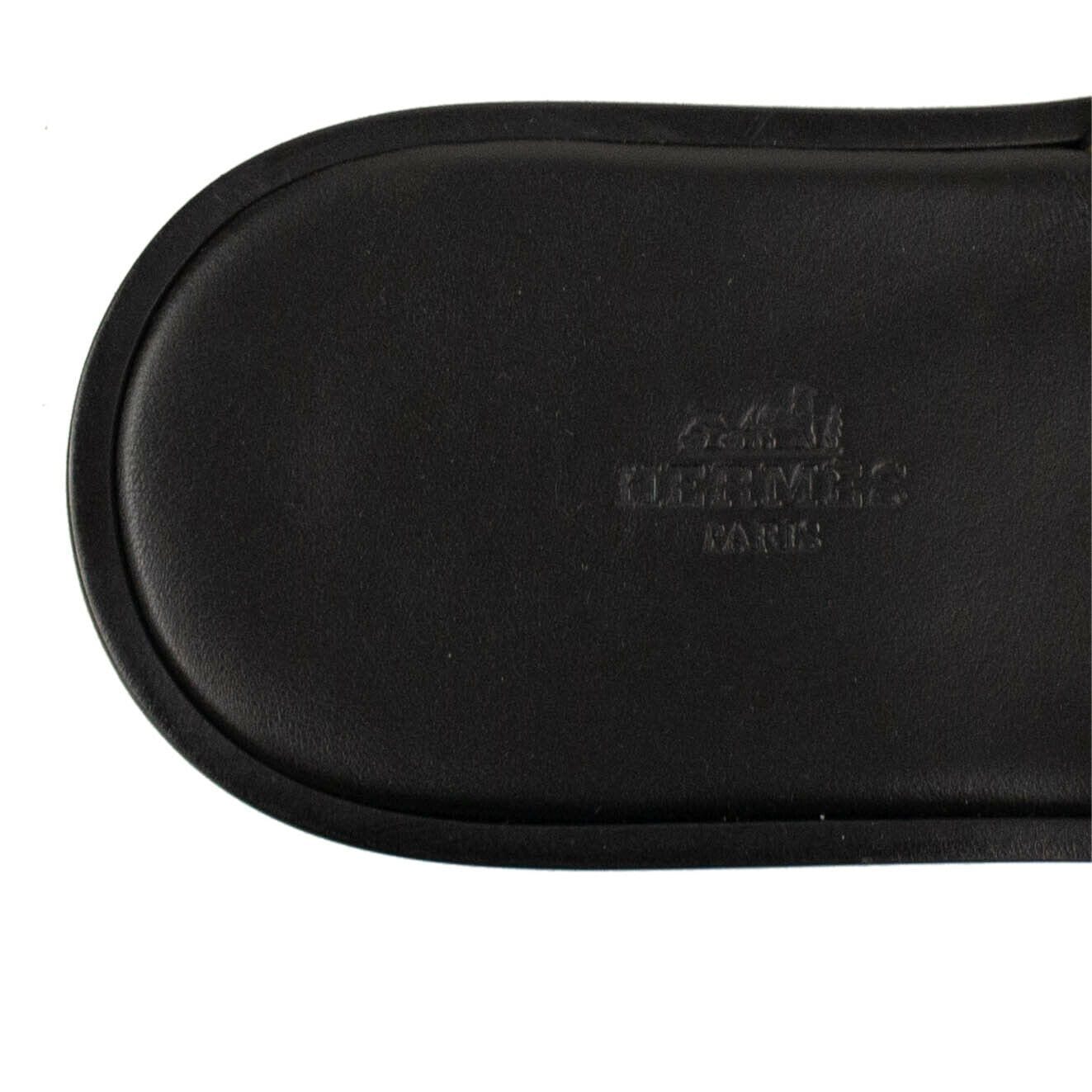 Calfskin Leather "Izmir" Sandal - Black