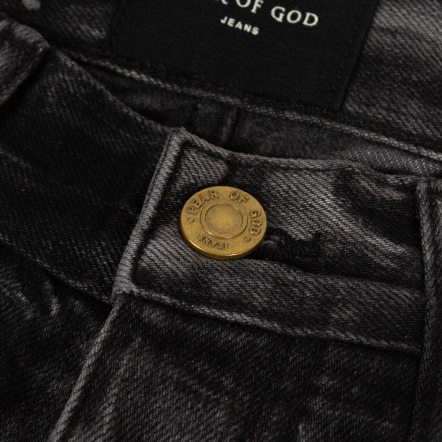 Black Selvedge Holy Water Jeans