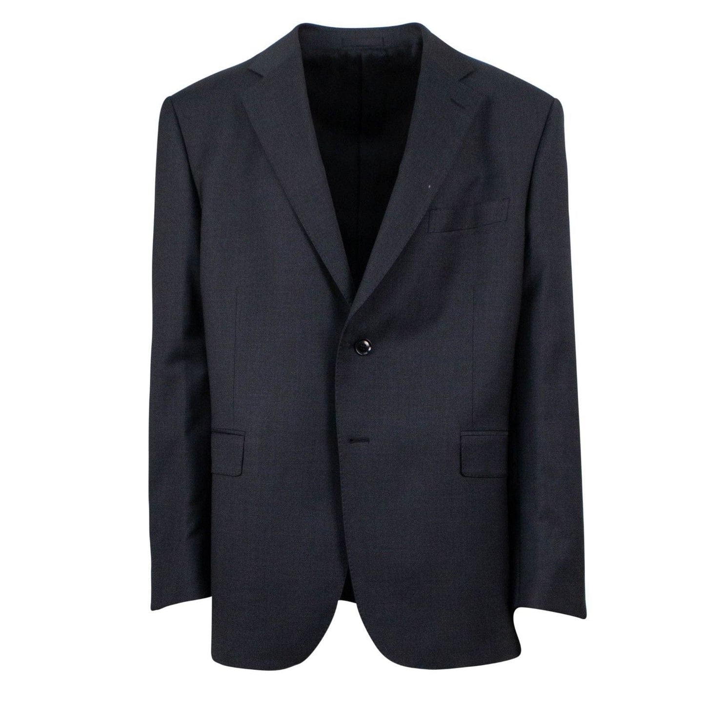 Drop 4 Wool Two Button Suit - Charcoal Gray