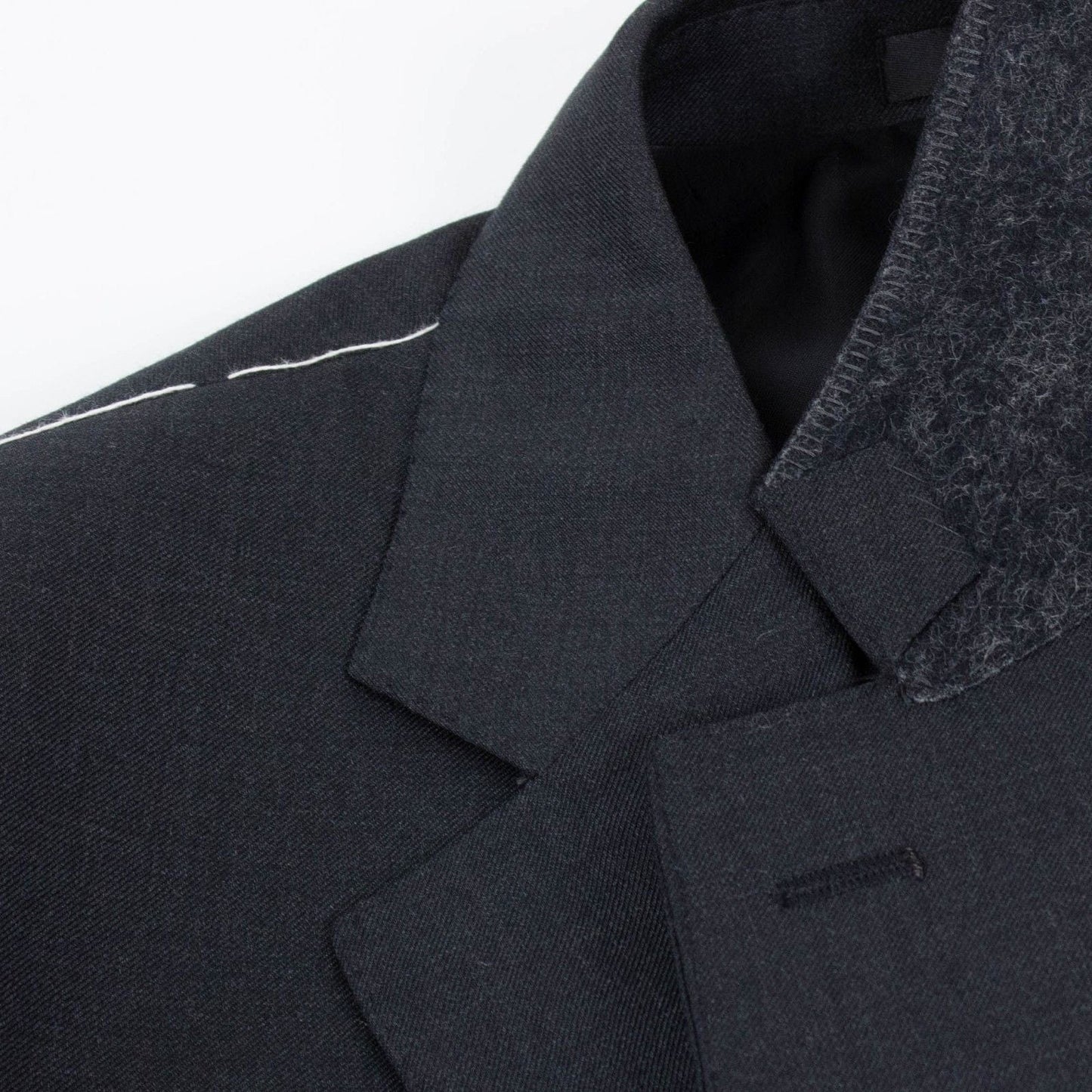 Drop 4 Wool Two Button Suit - Charcoal Gray