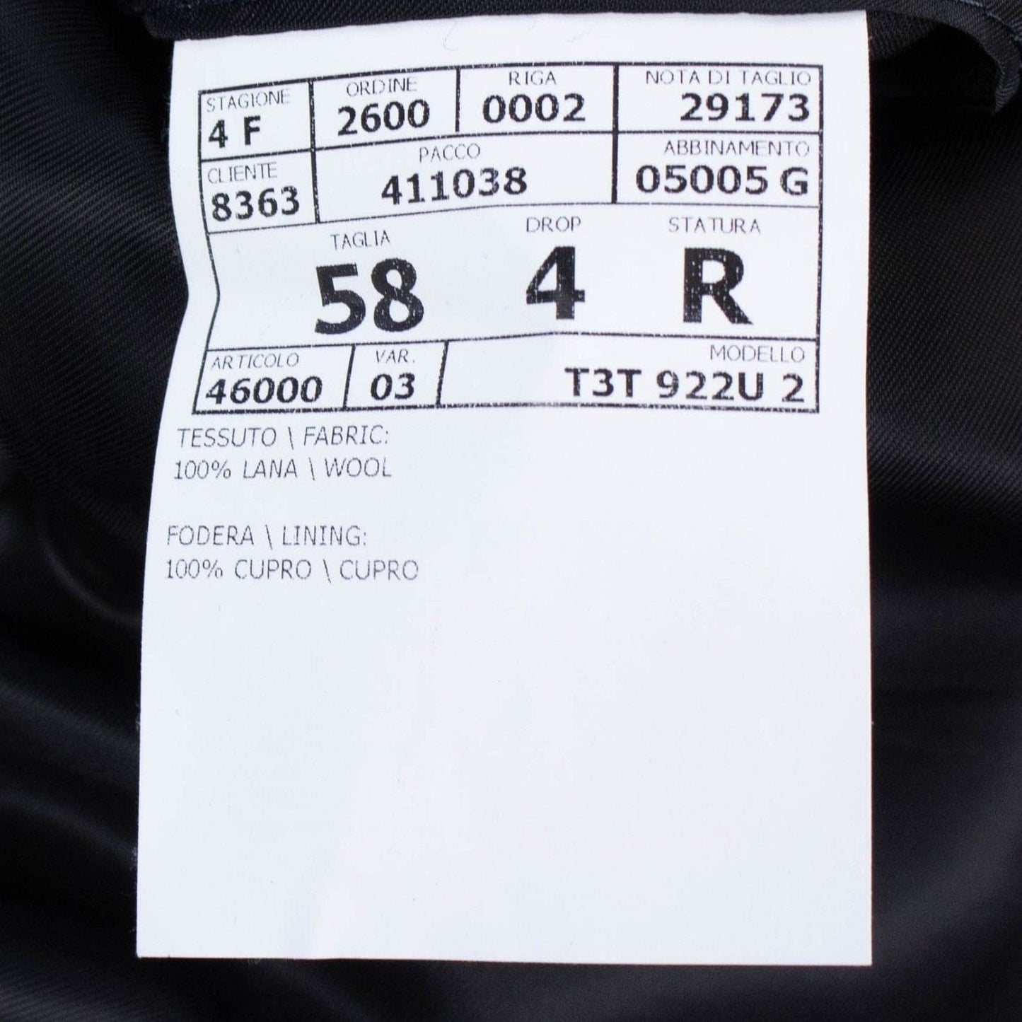 Drop 4 Wool Two Button Suit - Charcoal Gray