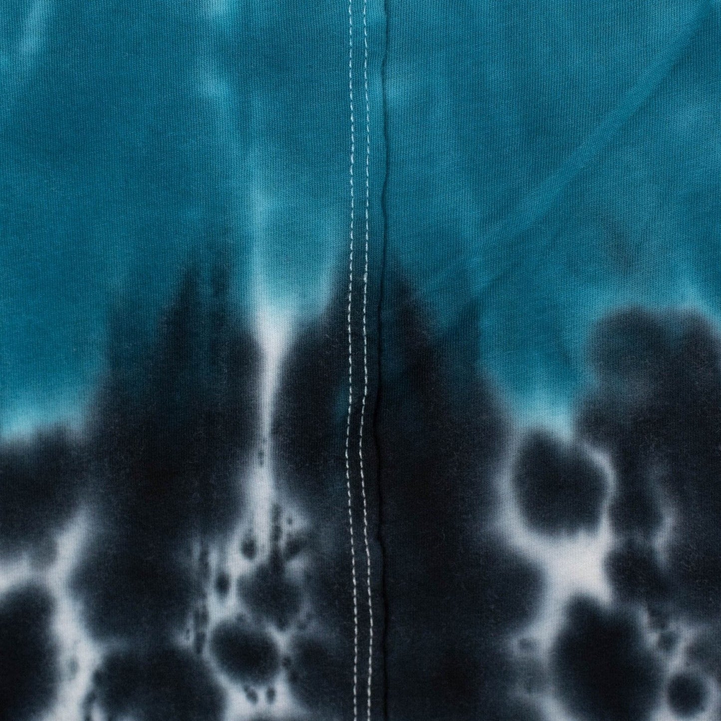 Tie Dye Long Sleeve Oversize T-Shirt - Blue