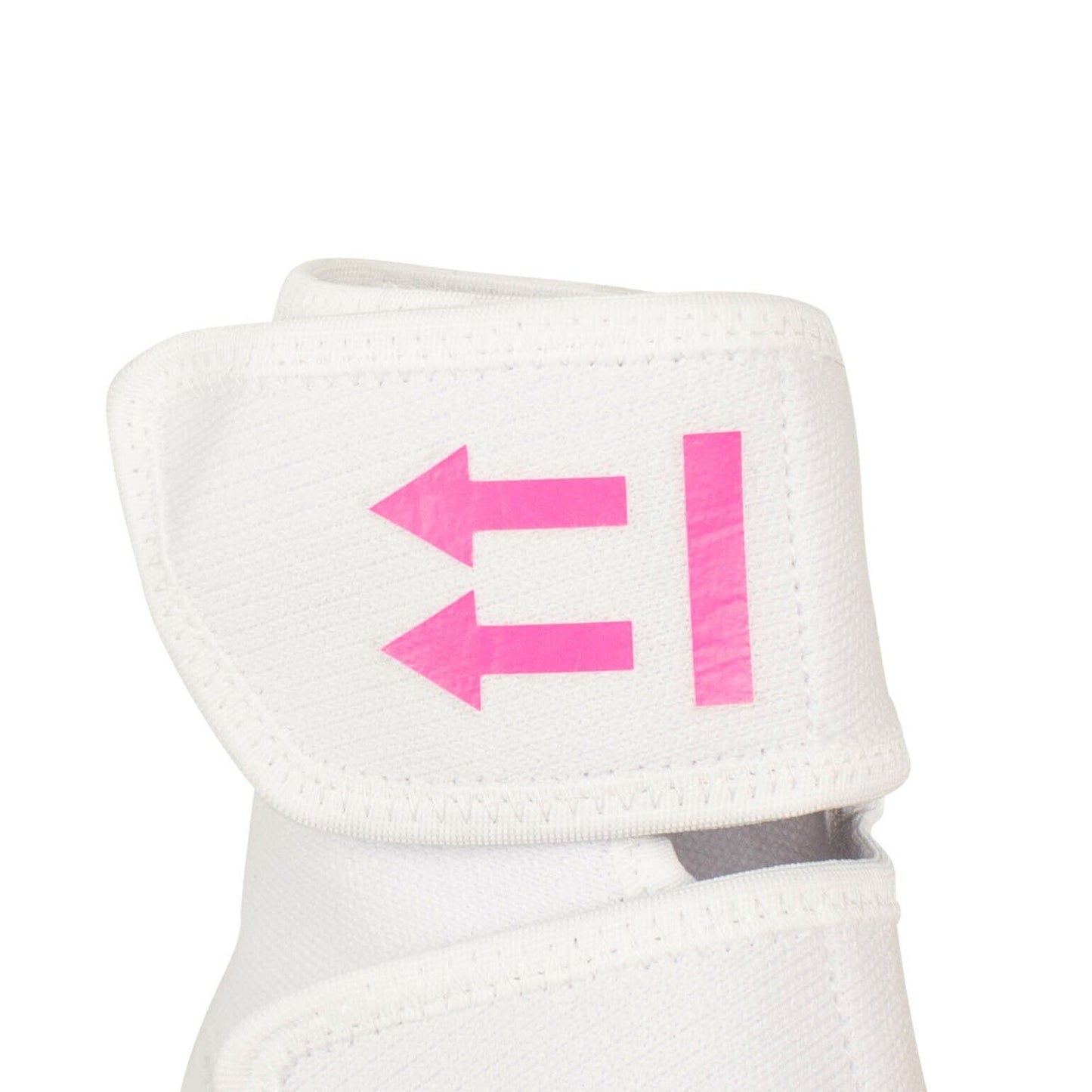 Women's Moto Wrap High Top Sneakers - White / Pink